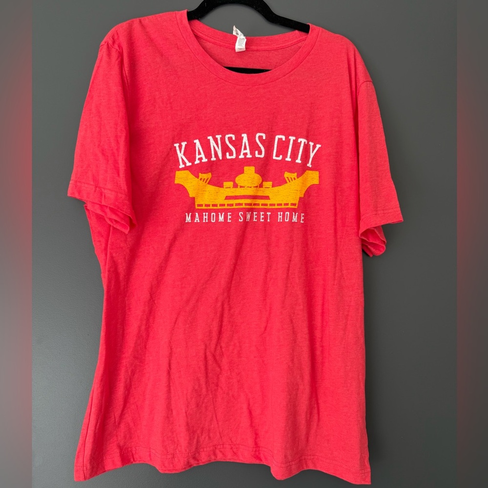 Bella Canvas Red Kansas City Chiefs Mahomes Short Sleeve Shirt